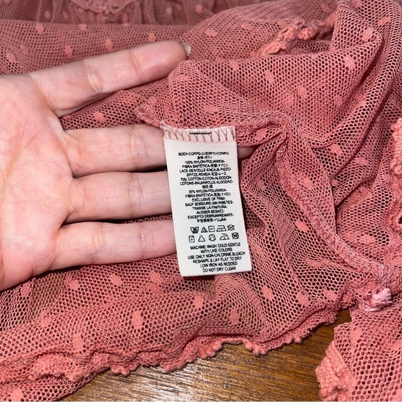 Free People Modern Romance Top Sz Medium - Picture 6 of 6